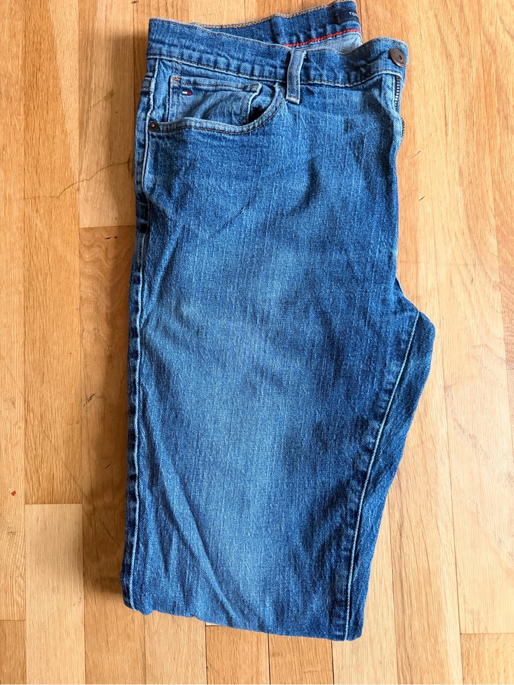 Tommy Hilfiger Men’s Blue Straight Jeans